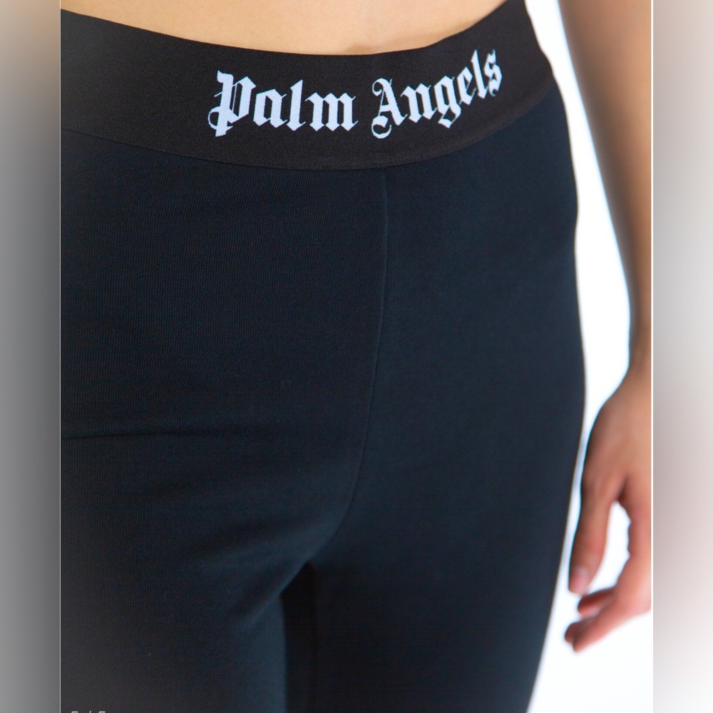 Palm Angels Black Flared Pants - Picture 4 of 6